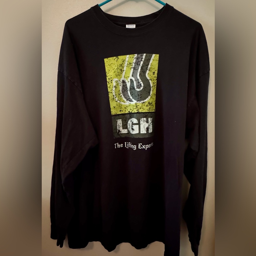 LGH The Lifting Experts Global Tour Long Sleeve T-Shirt Lift Weights ~XXL